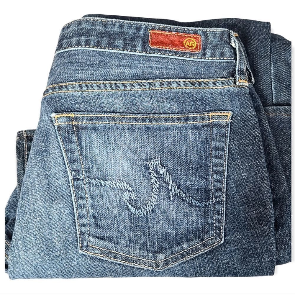 AG Adriano Goldschmeid The Club Bootcut Flare Lowrise Jeans 31 - Picture 2 of 7